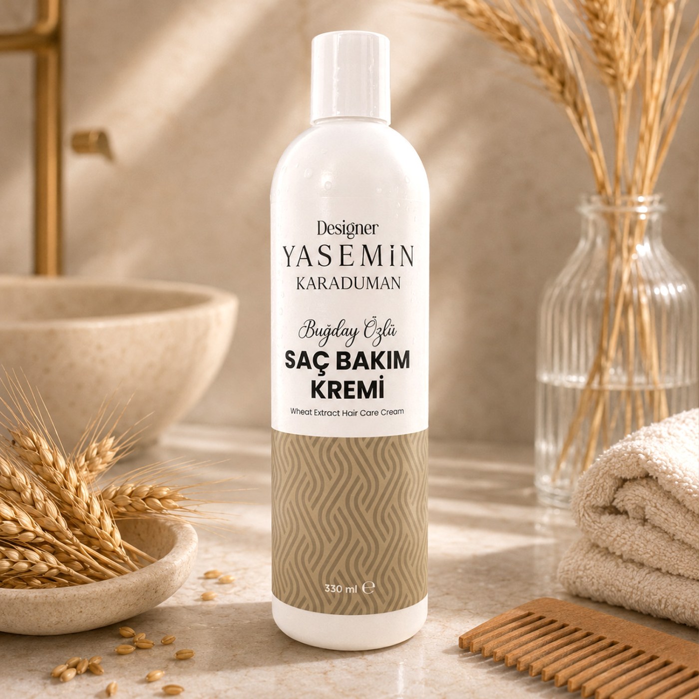 Doğal Saç Bakım Kremi
