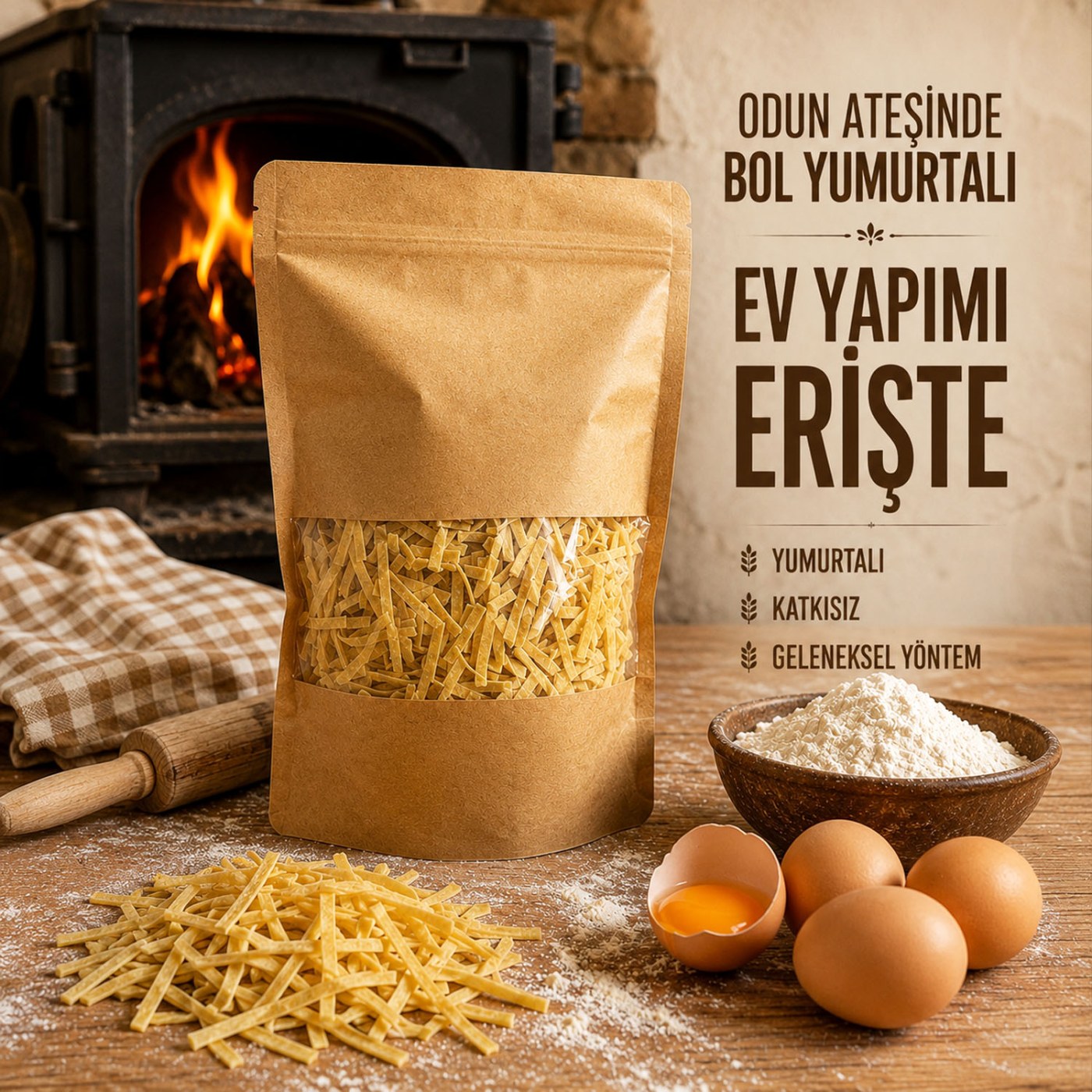 Ev Yapımı Erişte