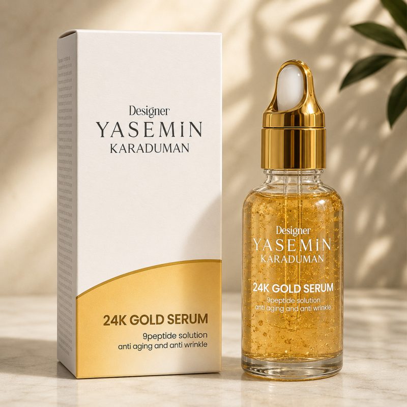 24K Altın 9 Peptid Serum